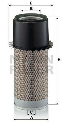 Luftfilter MANN-FILTER C 16 335