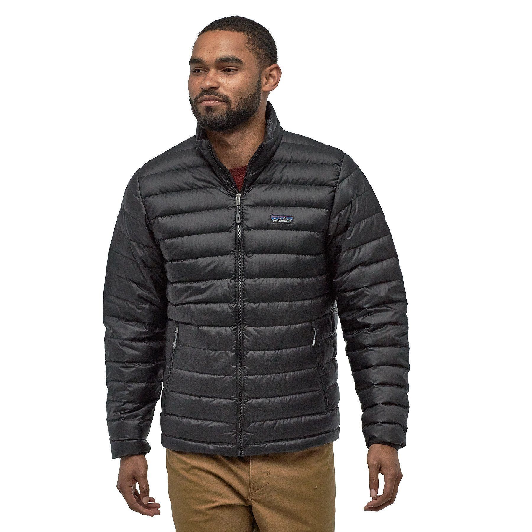 Patagonia Men's Down Sweater Jacket - Ethical down/Recycled polyester, Black / S