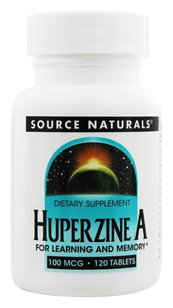 Source Naturals - Huperzine A For Learning And Memory 100 mcg. - 120 Tablet(s)