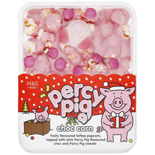 M&S Percy Pig Choc Corn