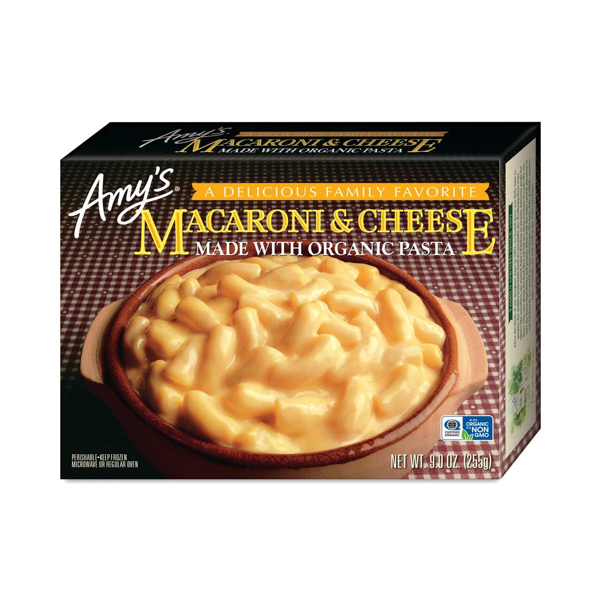 Amy's Macaroni & Cheese 9 oz box