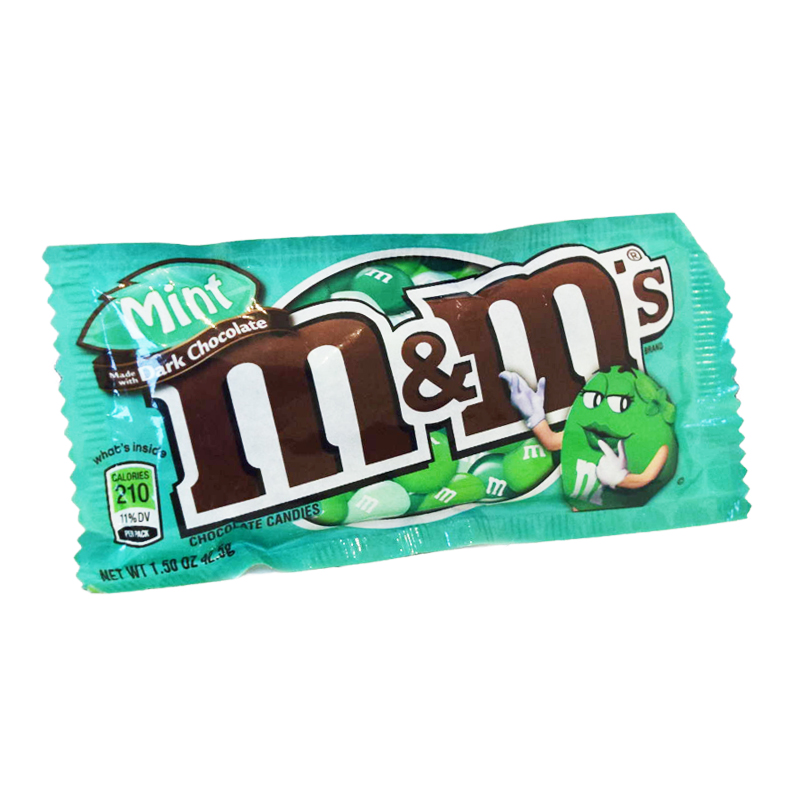M&M Mörk Choklad & Mint 42,5g - 46% rabatt