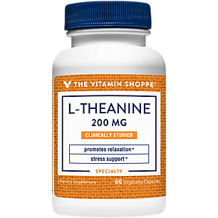 L-Theanine - Promotes Relaxation & Stress Support - 200 MG (60 Vegetarian Capsules)