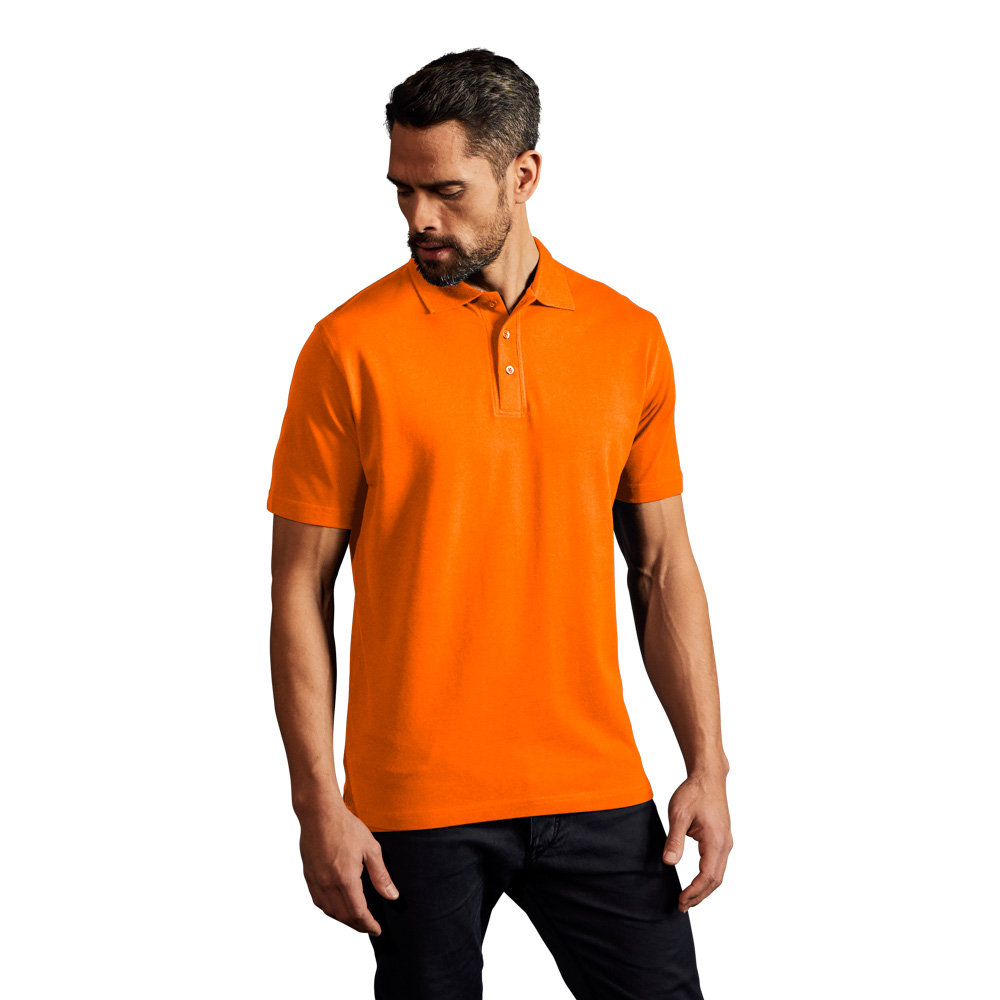 Superior Poloshirt Herren, Orange, XXL