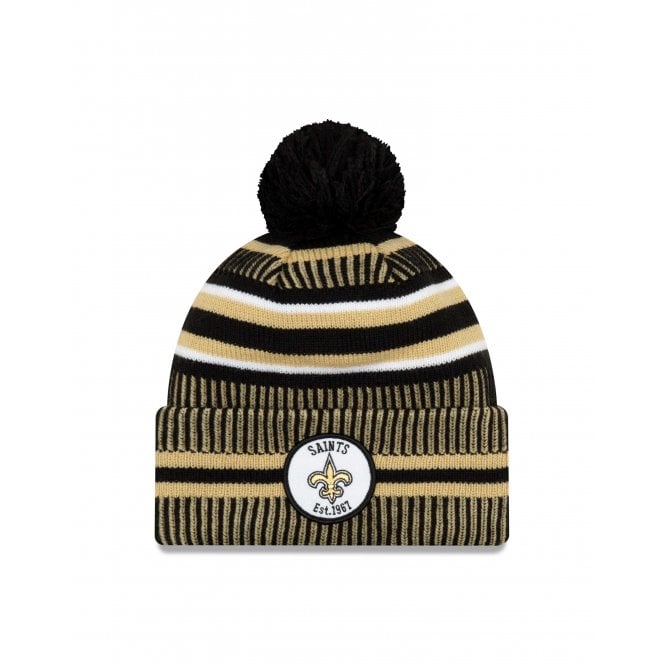 New Era NFL New Orleans Saints 2019 Sideline Home Sport Knit