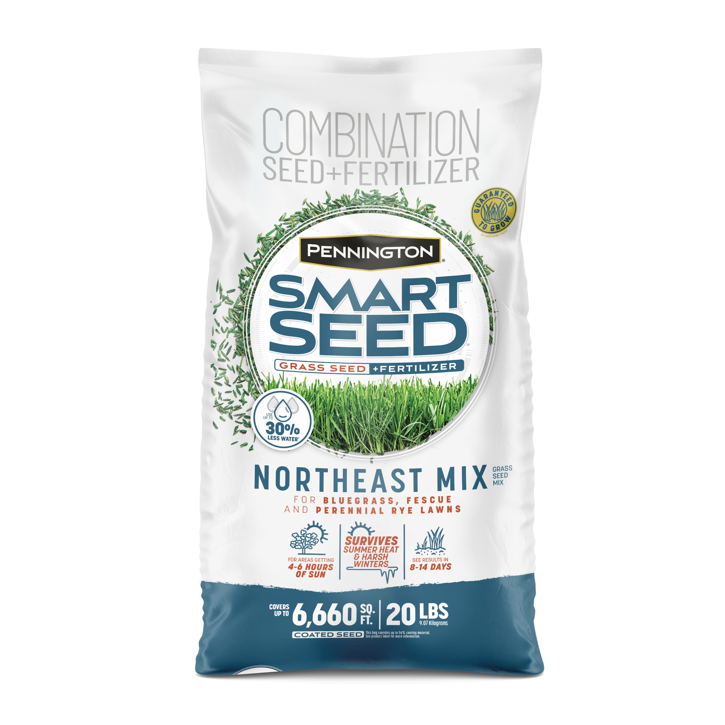 Pennington Smart Seed Northeast 20-lb Mixture/Blend Grass Seed | 2149602267