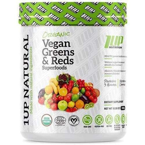 Organic Vegan Greens & Reds Superfoods - 300 grams