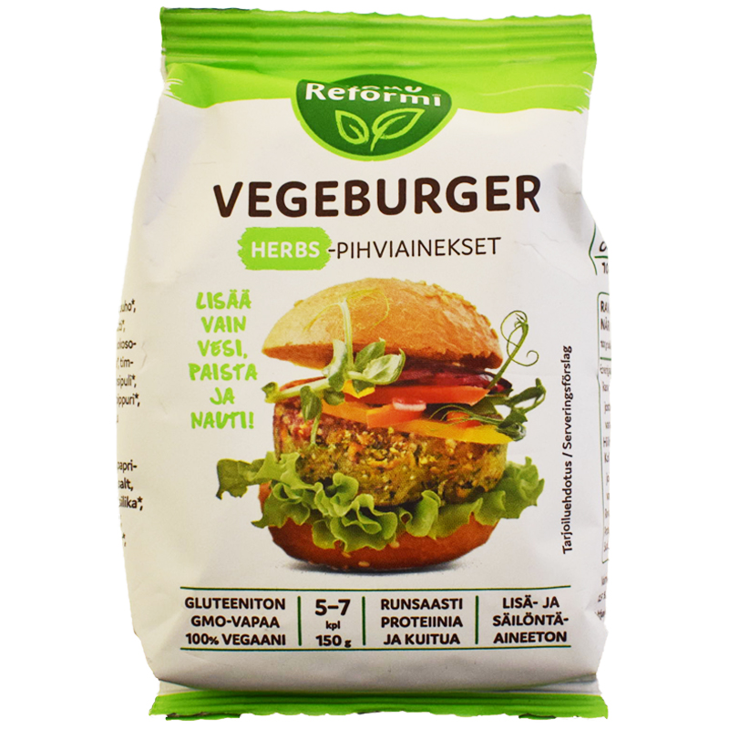 Eko "Vegeburger Herbs" 150g - 62% rabatt