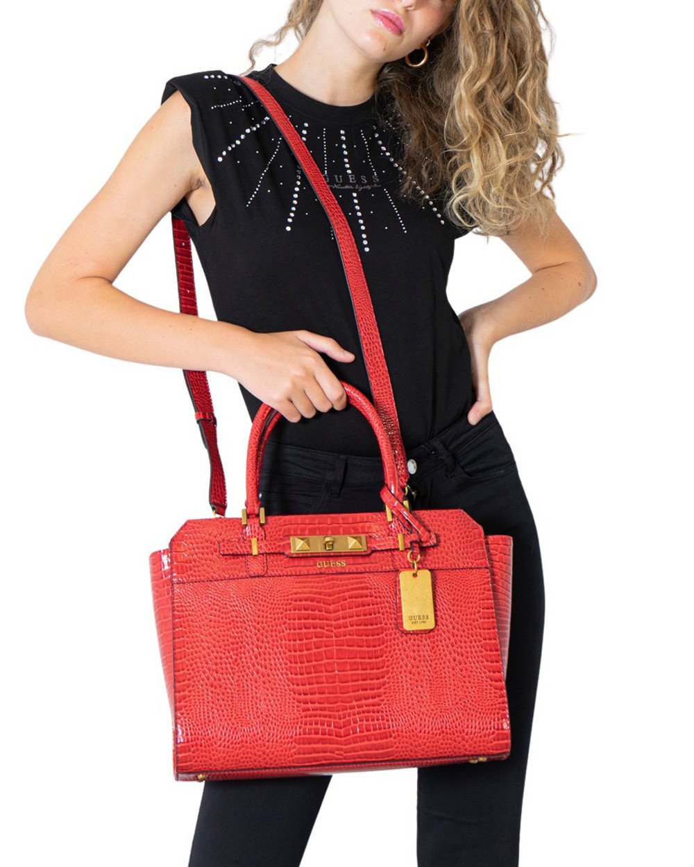 Guess Women's Handbag Various Colours 305552 - red UNICA