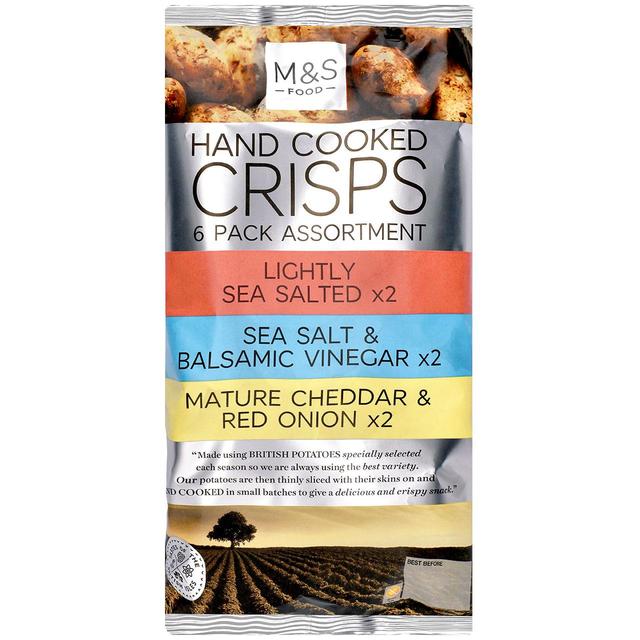 M&S Hand Cooked Crisps Assortment
