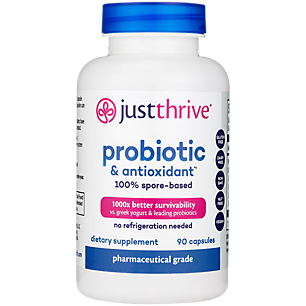 Probiotic & Antioxidant for Digestive Support - 3 Billion CFUs (90 Capsules)