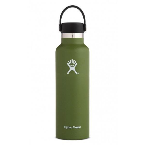 Hydro Flask Standard Mouth 0,62L- Stainless Steel BPA Free, Olive