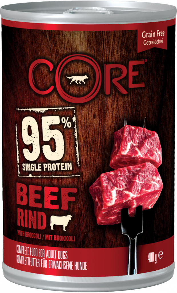 Core 95 Beef o Broccoli Burk 400g