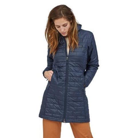 Patagonia Women's Nano Puff® Parka - Recycled Polyester, New Navy / S