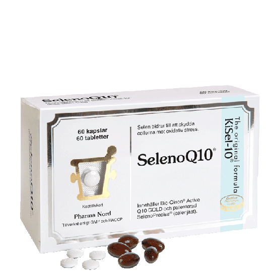 SelenoQ10, 60 tabletter + 60 kapslar