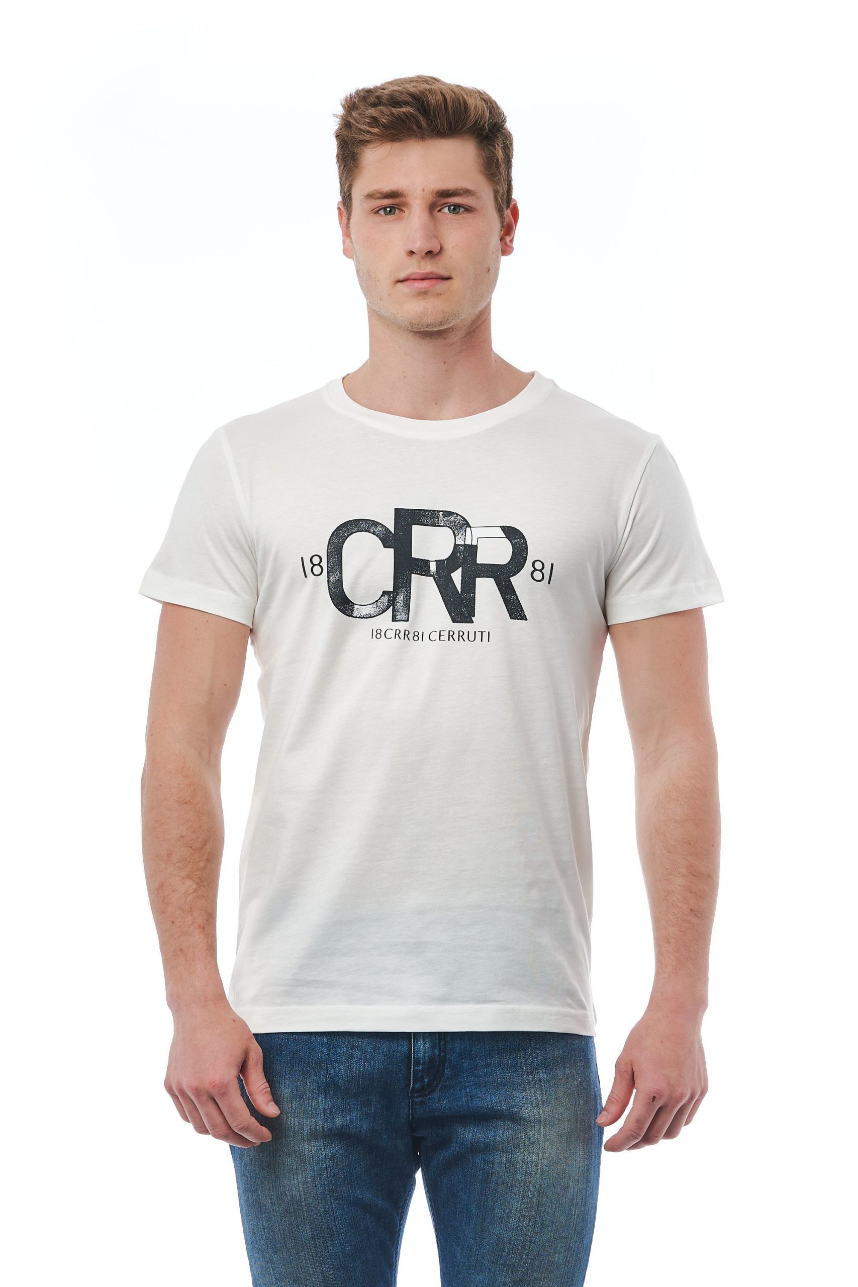 Buy Cerruti 1881 Men s Panna T Shirt White CE1409867 M online