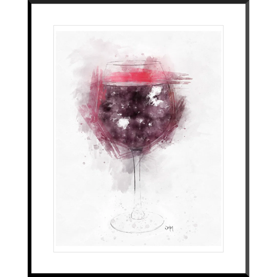 Wine glass hanging online frames