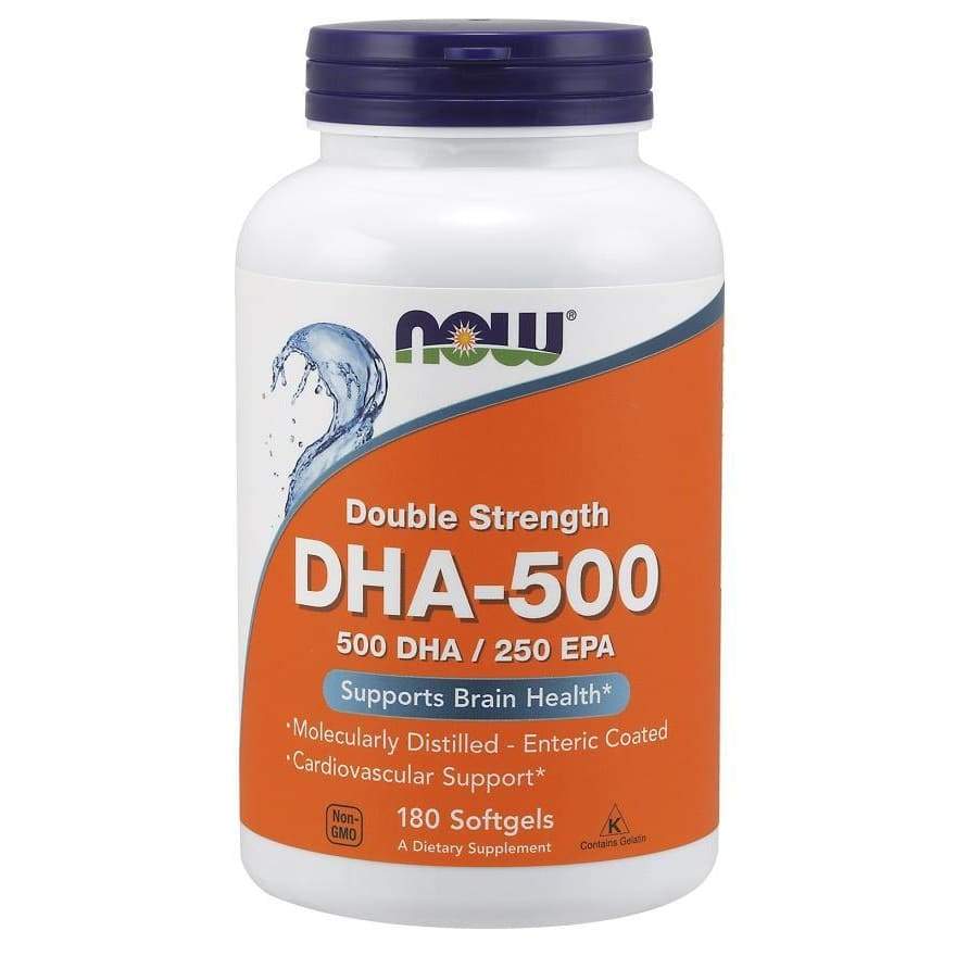 DHA-500, 500 DHA / 250 EPA - 180 softgels