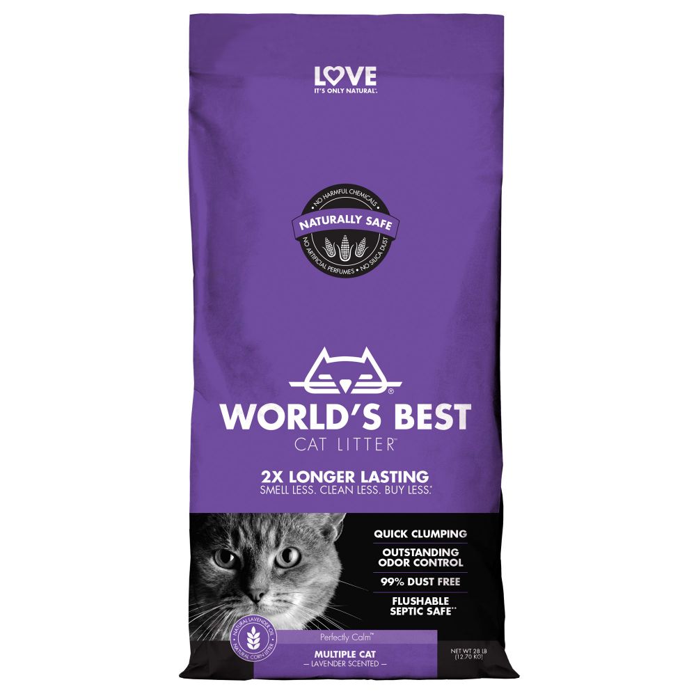 World's Best Cat Litter Lavender - 12.7kg