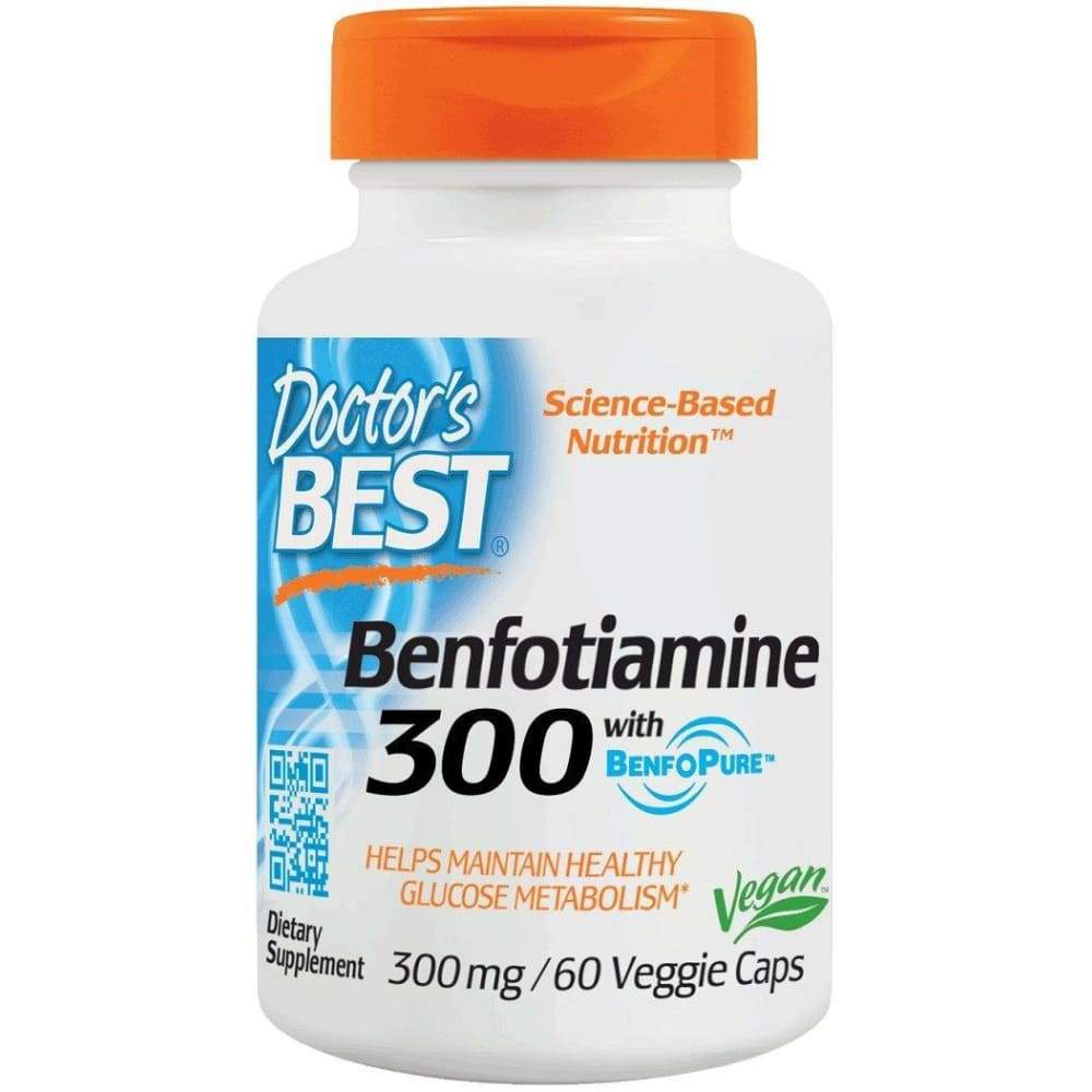 Benfotiamine with BenfoPure, 300mg - 60 vcaps