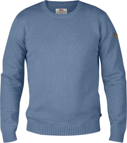 Kjope Fjallraven Ovik Knit Crew M Blue Ridge online Vertebrae.no