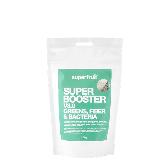Super Booster V3.0 Greens Fiber & Bacteria, 200 g