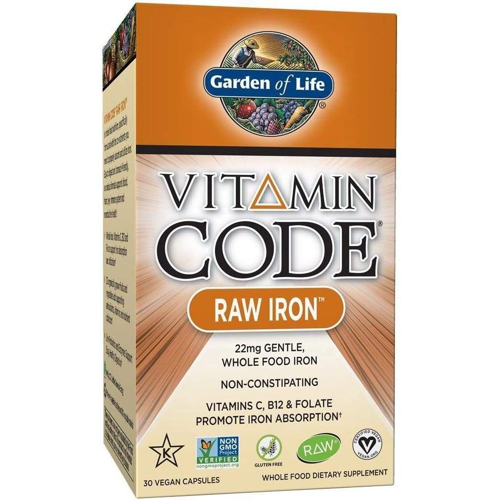 Vitamin Code RAW Iron - 30 vcaps