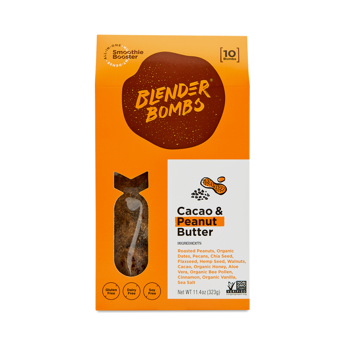 Blender Bombs Blender Bomb, Cacao & Peanut Butter 10 bombs (31g each)