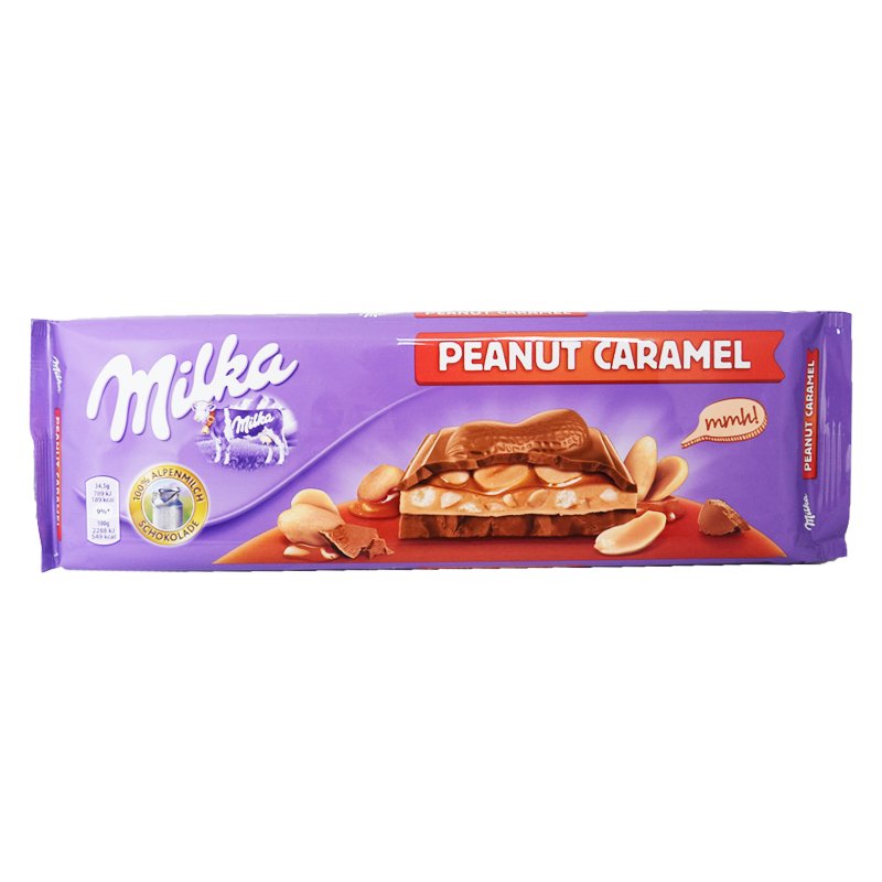 Chokladkaka "Peanut Caramel" 300g - 44% rabatt