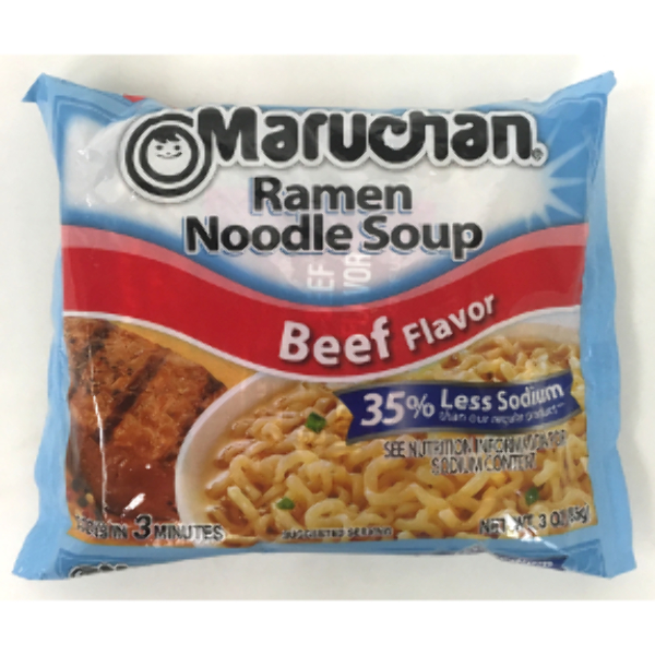Wholesale Beef Flavor Ramen Noodle Soup(72x$0.47)