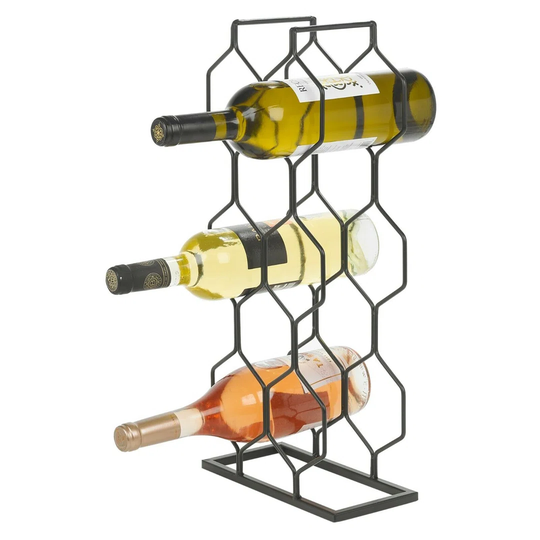 Buy Metal Wire Wine Rack Black online