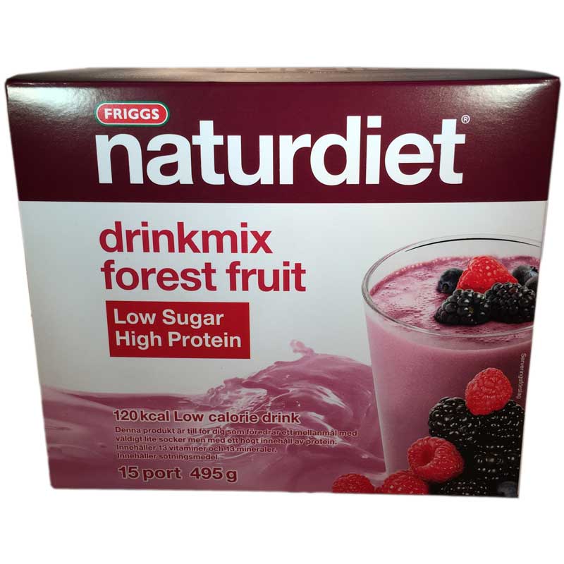 Naturdiet Drinkmix Forest fruit LSHP - 77% rabatt