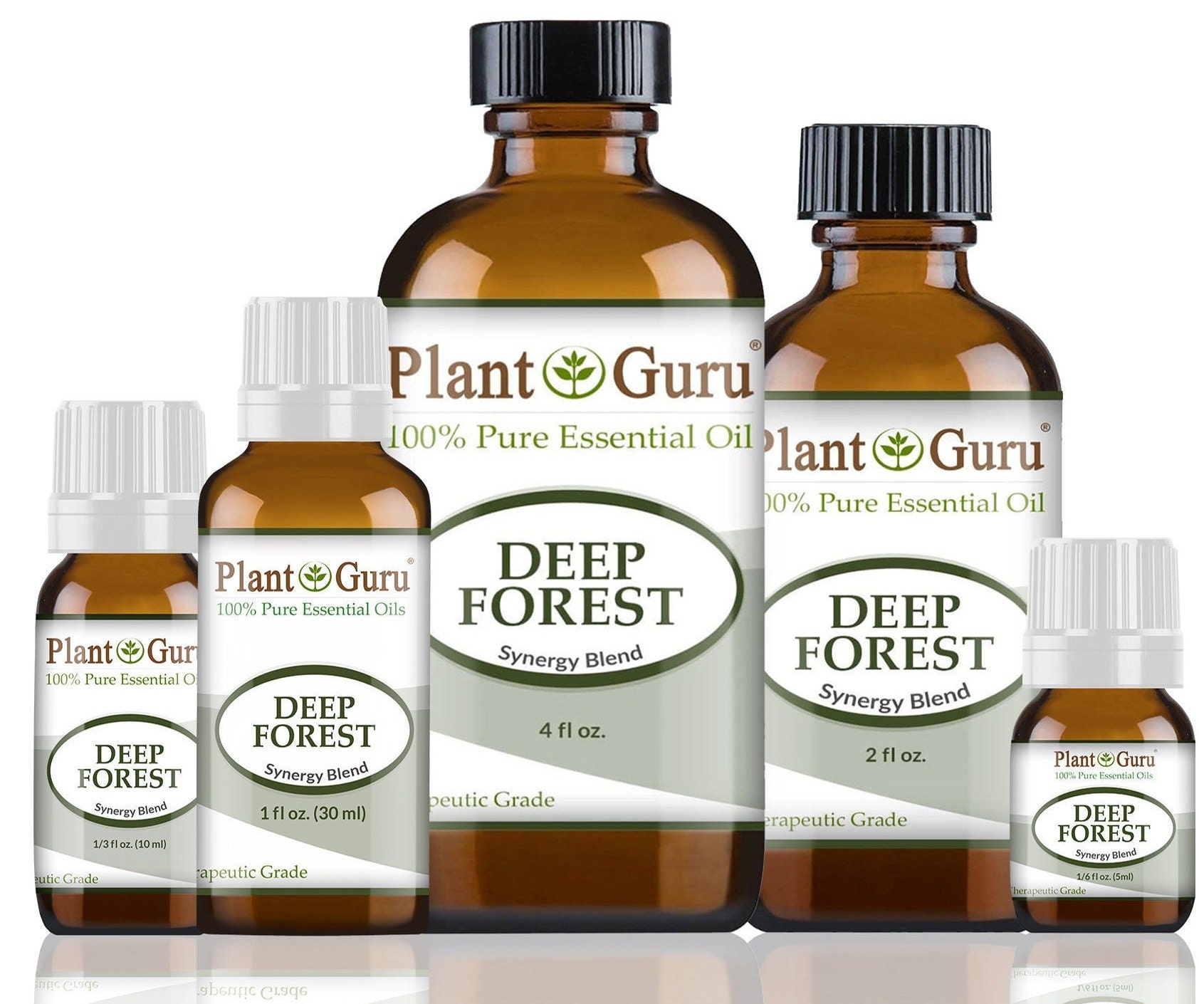 Deep Forest Essential Oil Blend 100% Pure Therapeutic Grade. For Aromatherapy, Respiratory Aid, Sinus, Cold, Flu Relief, Christmas Scent