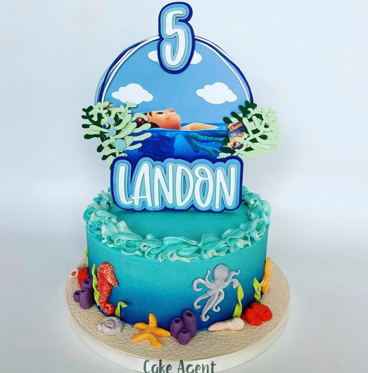 Buy Luca Theme Birthday Cake Topper online