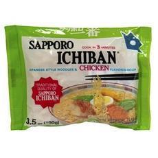Sapporo Ichiban Japanese Style Noodles Chicken Soup (24x3.5oz)