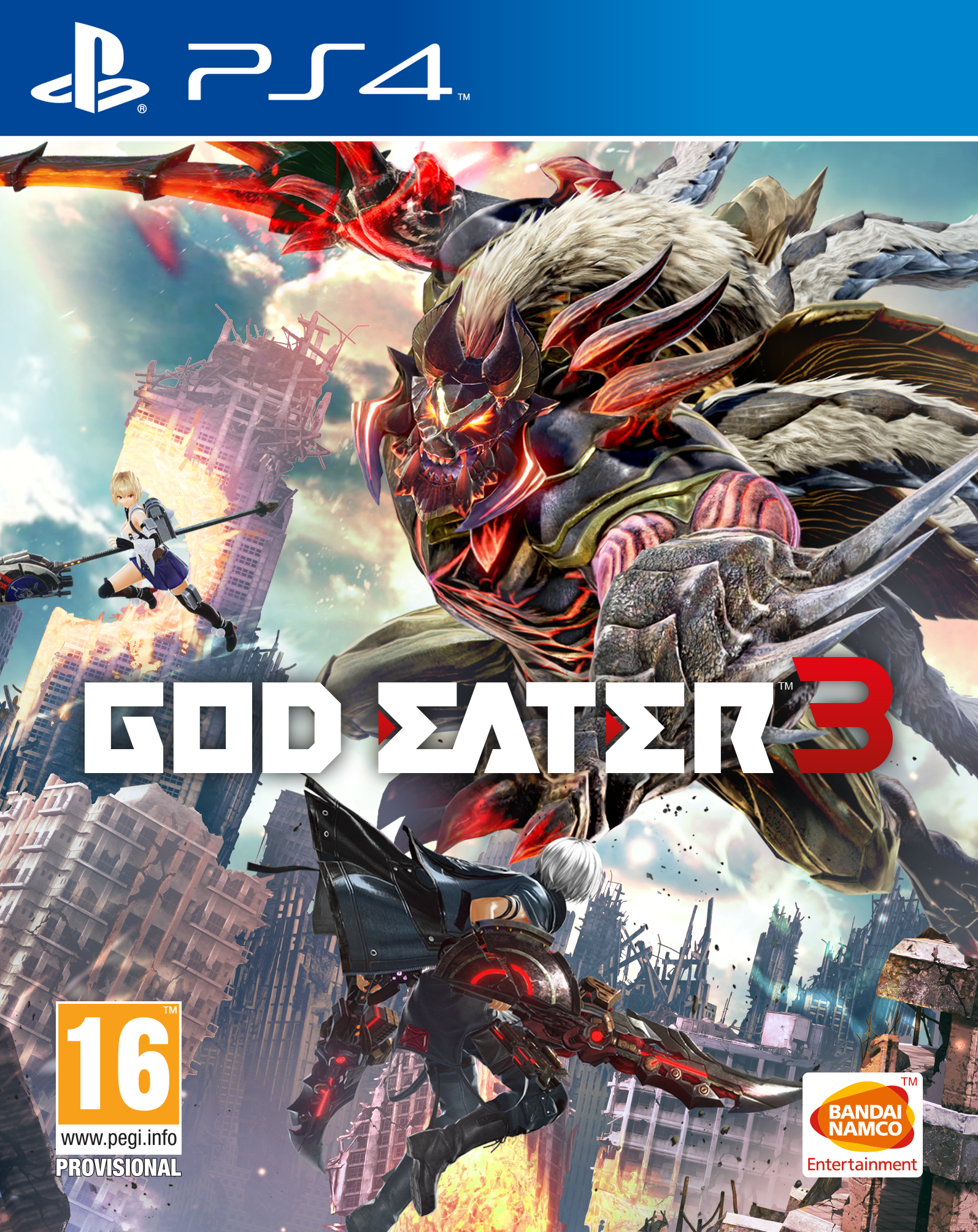 Игра пожиратель играть. God Eater 3 PS. God Eater 3 (ps4). God Eater 3 пс4. Игры на PLAYSTATION 4.