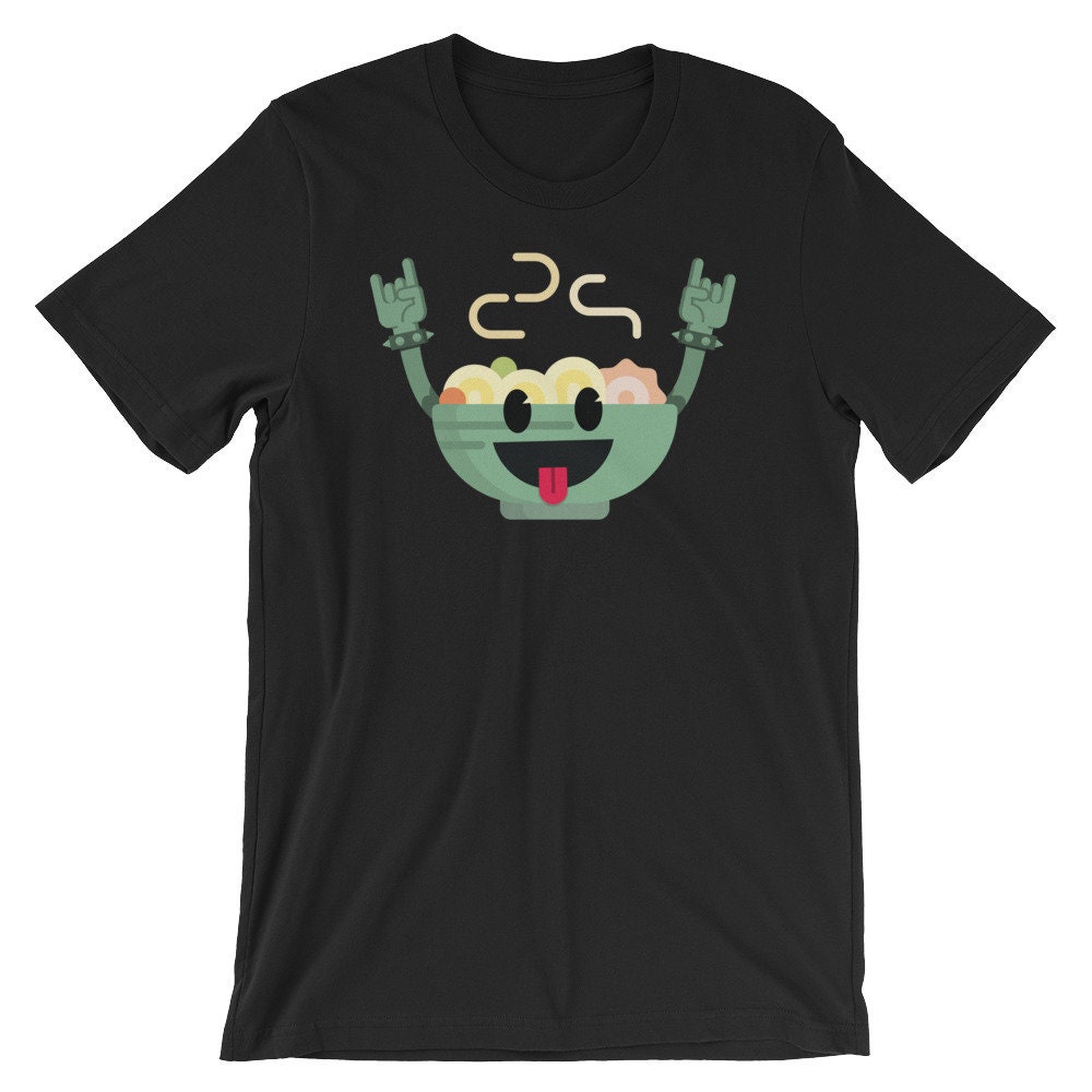 Dancing Ramen Bowl T-Shirt | Funny Food Dancer Shirt Gourmand Dance Gift Tee Short-Sleeve Unisex Tshirt Fun Costume Tees