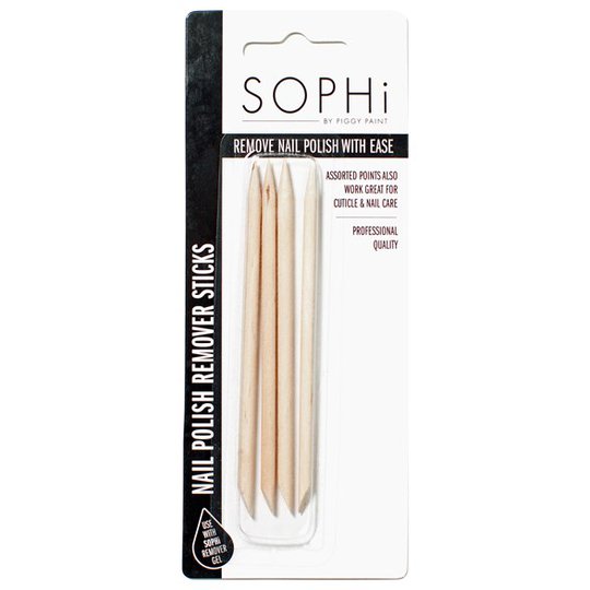 SOPHi Nail Polish Remover Sticks, 4-pack