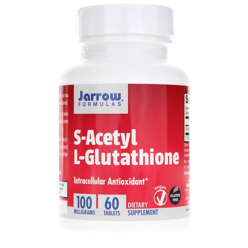 Jarrow Formulas S-Acetyl Glutathione 100 Mg 60 Tablets