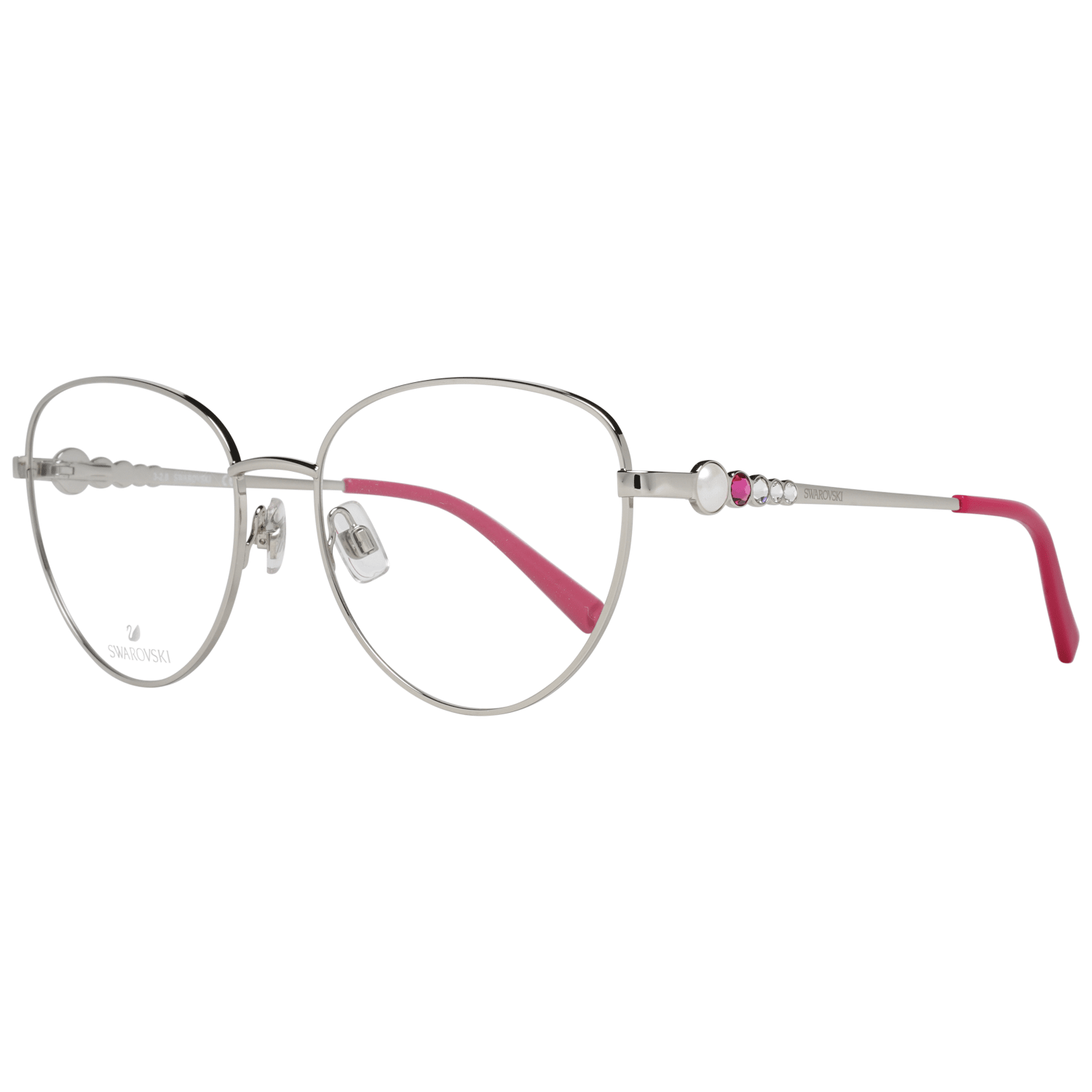 Swarovski Women's Optical Frames Eyewear Silver SK5332 5616A
