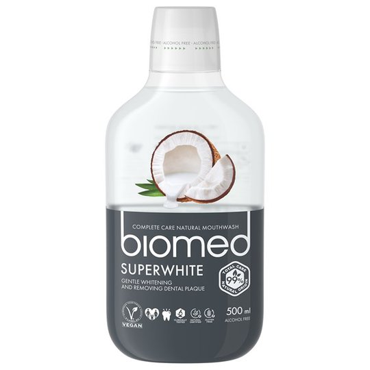 Biomed Superwhite Mouthwash, 500 ml