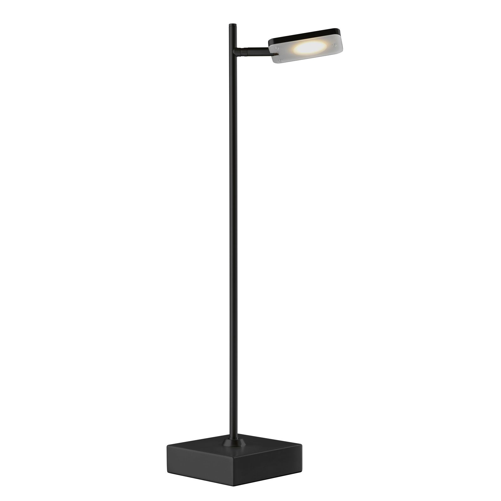 LED-pöytälamppu Quad, himmennin, 1-lamp., musta