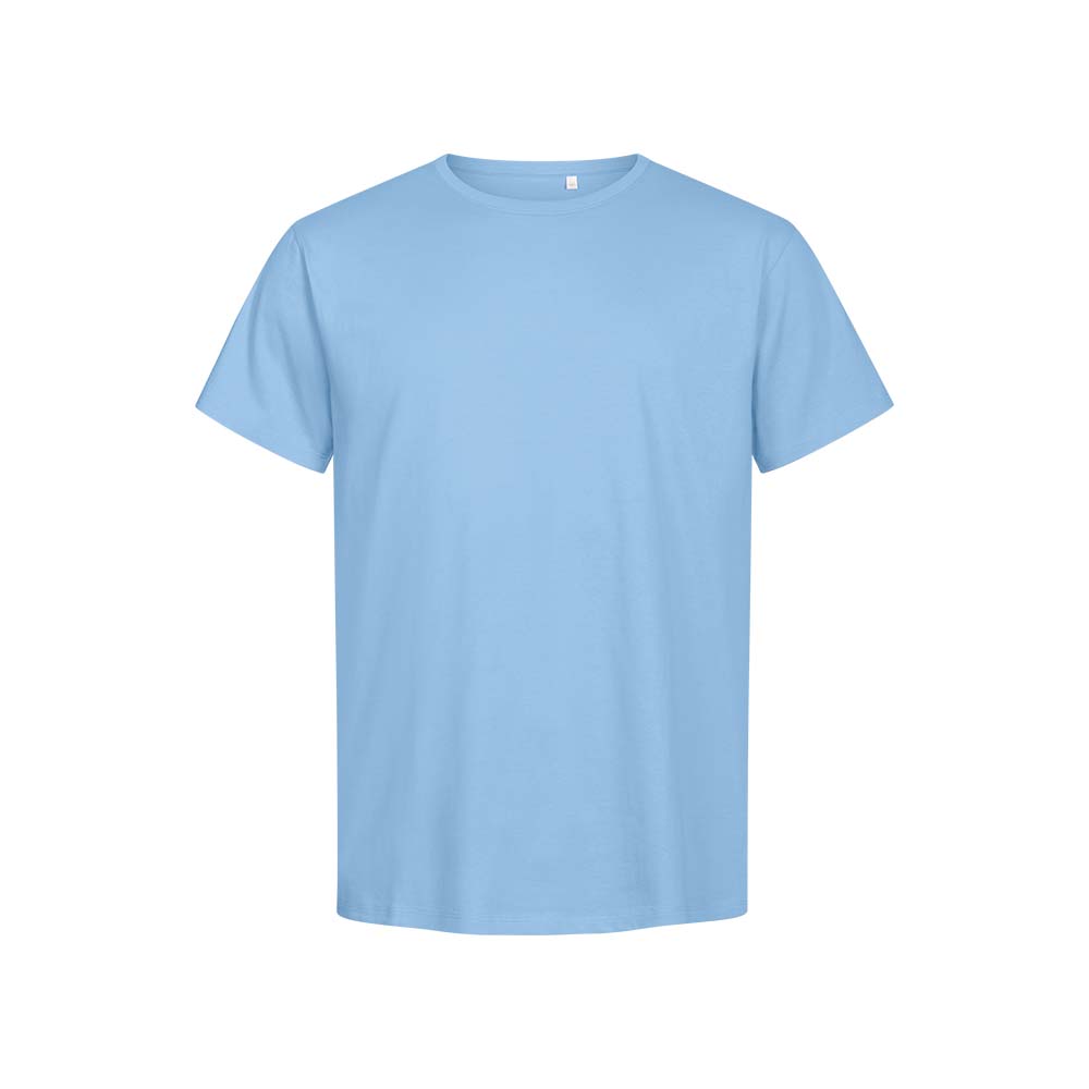Premium Organic T-Shirt Herren, Hellblau, L