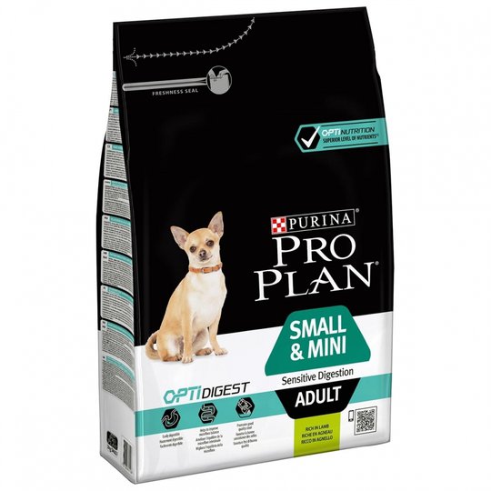 Purina Pro Plan Dog Adult Small & Mini OptiDigest Sensitive Digestion Lamb (3 kg)