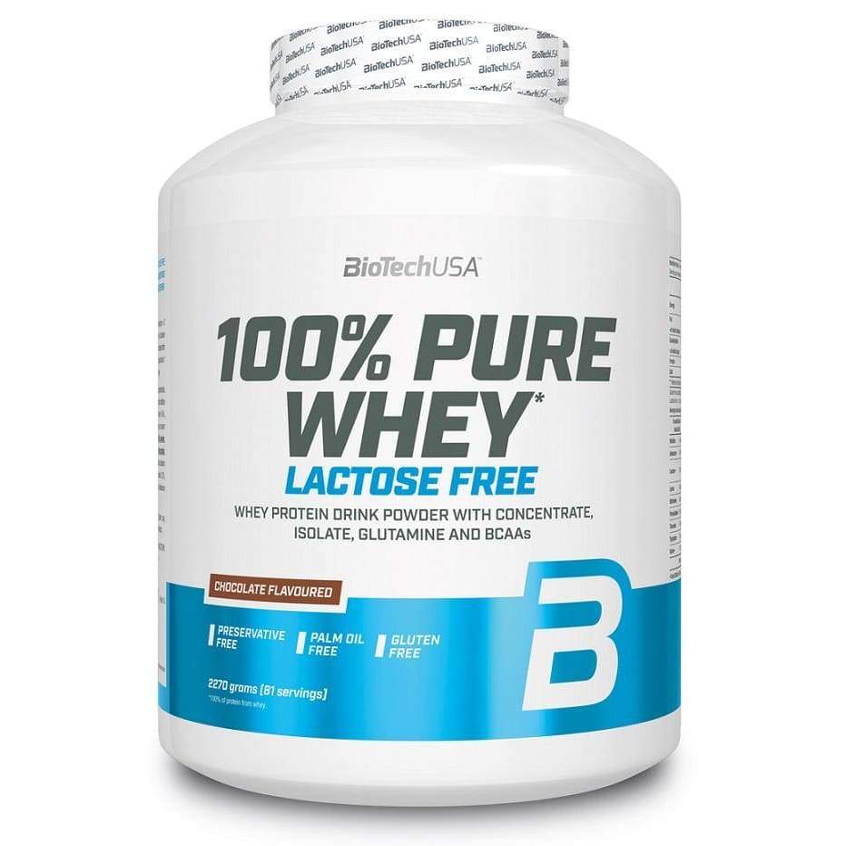 100% Pure Whey Lactose Free, Strawberry - 2270 grams