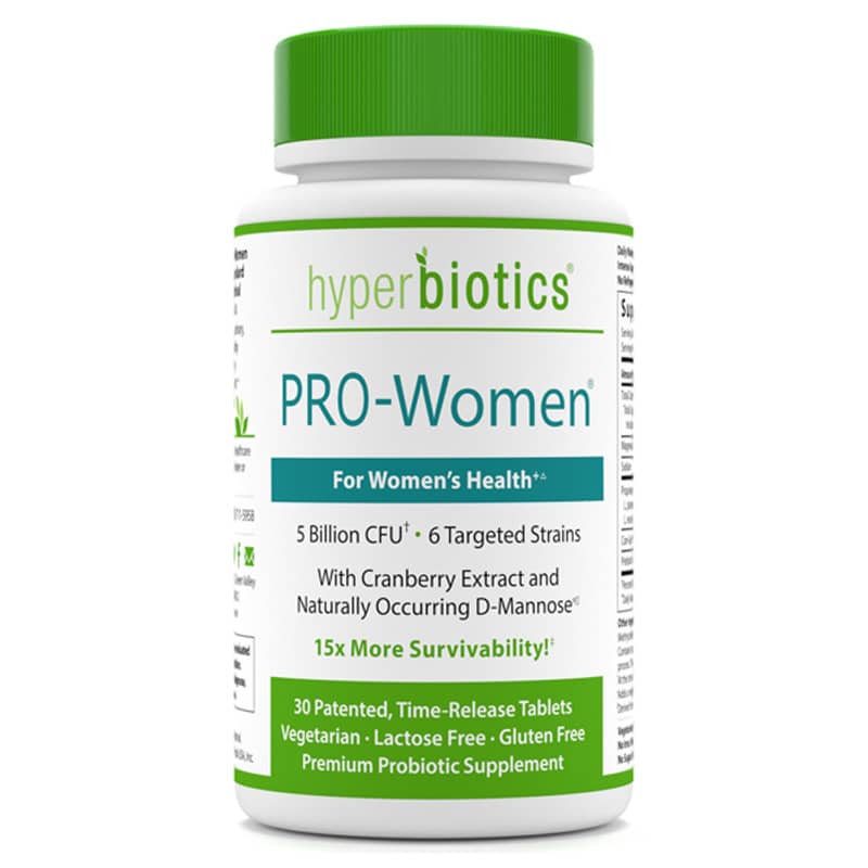 Hyperbiotics PRO-Women 5 Billion CFU 30 Tablets