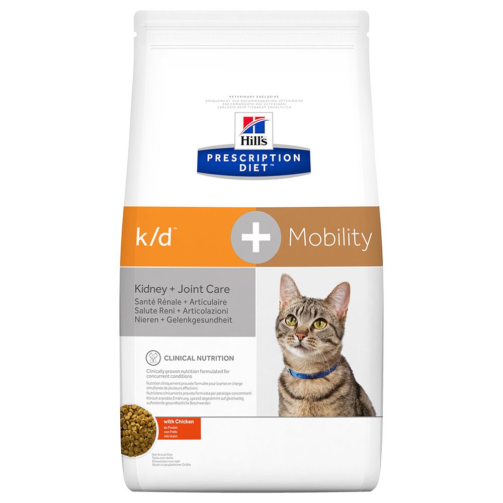 Hill's Prescription Diet Feline k/d+Mobility Kidney+Joint Care - Chicken - 2kg