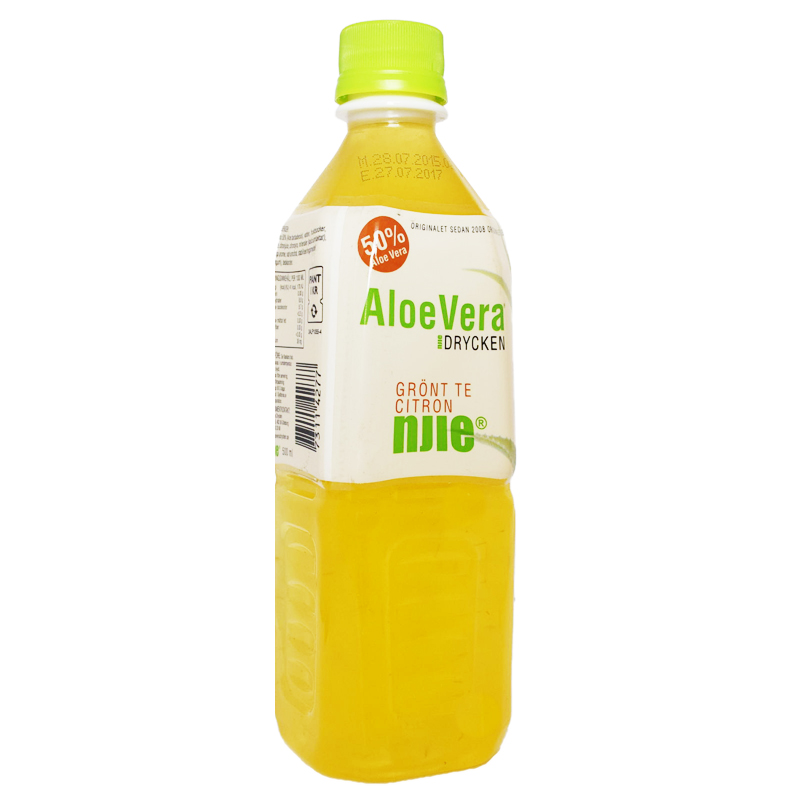 Aloe Vera-dryck Grönt Te & Citron - 44% rabatt