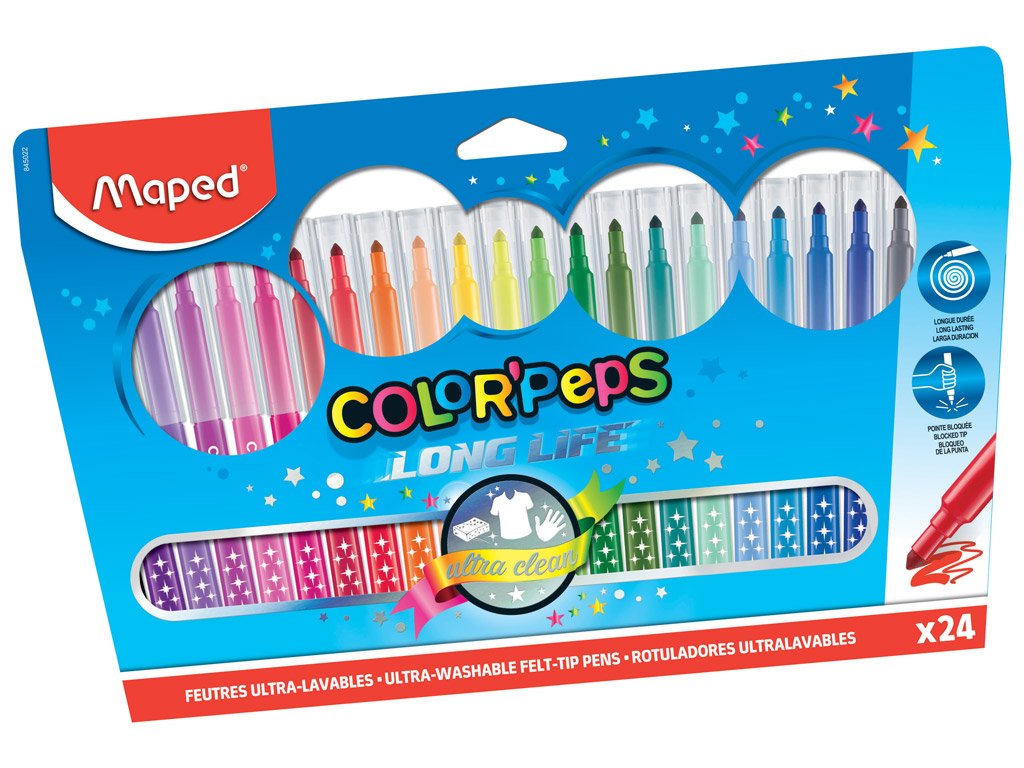 Maped - Color Peps Pencils Set (24pcs)