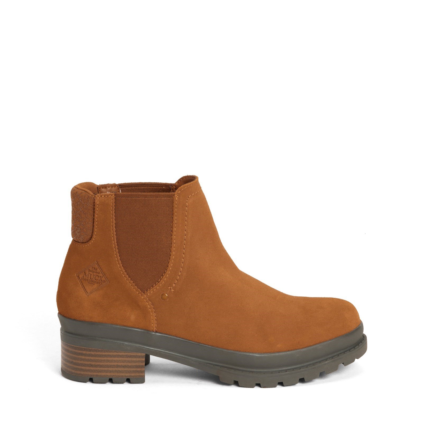 Muck Boots Women's Liberty Chelsea Ankle Boots Tan 31815 - Tan 9